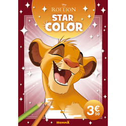 ISBN Disney Le Roi Lion - Star Color (Simba cadre bordeaux) : Le livre de Collectif