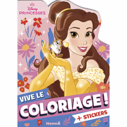 ISBN Disney Princesses - Vive le coloriage ! (Belle) : Le livre de Collectif, 28 pages
