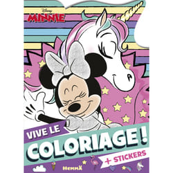 ISBN Disney Minnie - Vive le coloriage ! (Minnie licorne) : Le livre de Collectif
