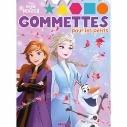ISBN Disney La Reine des Neiges 2 - Gommettes pour les petits (Les soeurs et Olaf) : Le livre de Collectif, 24 pages