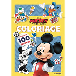 ISBN Disney Mickey et ses amis - Coloriage avec plus de 100 stickers (Mickey) : Le livre de Collectif