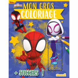 ISBN Marvel Spidey et ses amis extraordinaires - Mon gros coloriage + stickers ! (Team Spidey) : Le livre de Collectif, 130 p ...