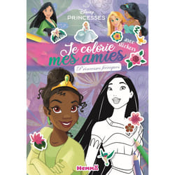 ISBN Disney Princesses - Je colorie mes amies - Bloc de styliste - Princesses féériques : Le livre de Collectif