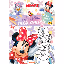 ISBN Disney Minnie - Je colorie mes amies - Avec stickers : Le livre de Collectif, 28 pages