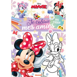 ISBN Disney Minnie - Je colorie mes amies - Avec stickers : Le livre de Collectif
