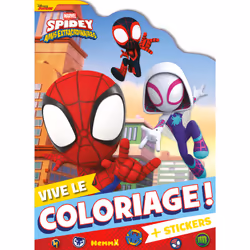ISBN Marvel Spidey et ses amis extraordinaires - Vive le coloriage ! (Team Spidey ville) : Le livre de Collectif, 28 pages