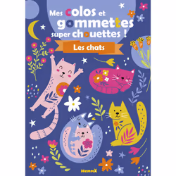 ISBN Mes colos et gommettes super chouettes ! Les chats : Le livre de Collectif, Collectif, 28 pages