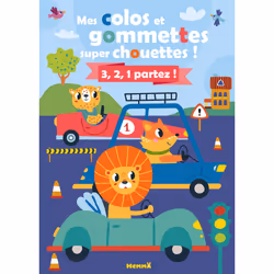 ISBN Mes colos et gommettes super chouettes ! 3,2,1 Partez ! (Véhicules) : Le livre de Collectif, Collectif, 28 pages