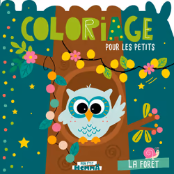 ISBN Mon P'tit Hemma - Coloriage pour les petits - La forêt : Le livre de Carotte et Compagnie, Collectif, 24 pages