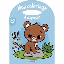 ISBN Mon coloriage à emporter (3-5 ans) (Ourson) : Le livre de Estelle Madeddu, 24 pages
