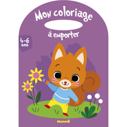 ISBN Mon coloriage à emporter (4-6 ans) (Ecureuil) : Le livre de Estelle Madeddu