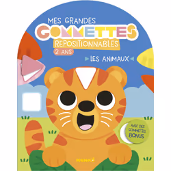 ISBN Mes grandes gommettes repositionnables - 2 ans - Les animaux - Avec des gommettes bonus : Le livre de Vanessa Vautier, C ...