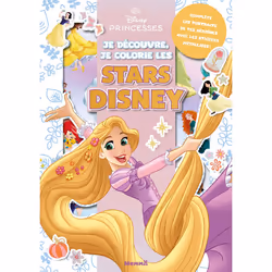 ISBN Disney Princesses - Je découvre, je colorie les stars Disney - Complète les portraits de tes héroïnes avec les stickers ...
