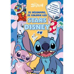 ISBN Disney Stitch - Je découvre, je colorie les stars Disney - Complète les portraits de tes héros avec les stickers métallisés ! : Le livre de Collectif