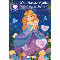 ISBN Coup de coeur créations - Mon bloc de styliste - Robes de rêve - Avec des stickers pour habiller les modèles ! : Le livr ...