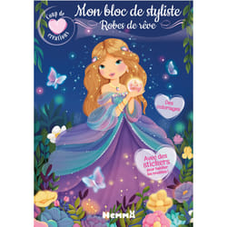 ISBN Coup de coeur créations - Mon bloc de styliste - Robes de rêve - Avec des stickers pour habiller les modèles ! : Le livre de Elen Lescoat, Collectif