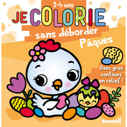 ISBN Je colorie sans déborder (2-4 ans) - Pâques (Poule et poussin) T76 : Le livre de Nadine Piette
