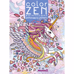 ISBN Color Zen scintillant - Incroyables licornes : Le livre de Collectif, 96 pages