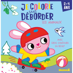 ISBN Je colorie sans déborder (2-4 ans) - Les animaux - Avec gros contours en relief : Le livre de Chiara Bordoni