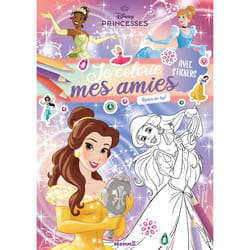 ISBN Disney Princesses - Je colorie mes amies - Robes de bal - Avec stickers : Le livre de Collectif