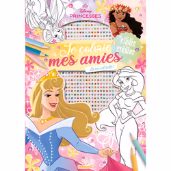 ISBN Disney Princesses - Je colorie mes amies - Avec strass - La vie est belle ! - Avec des strass et des stickers : Le livre ...