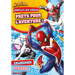 ISBN Marvel Spider-Man - Habille les héros - Prêts pour l'aventure ! - Coloriages, stickers : Le livre de Collectif