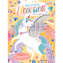 ISBN Mon coloriage précieux - Mes strass licornes - Fête magique : Le livre de Collectif, 26 pages