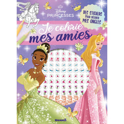 ISBN Disney Princesses - Je colorie mes amies - Avec stickers ongles : Le livre de Collectif