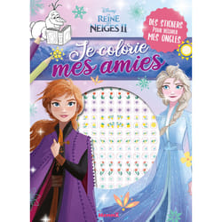 ISBN Disney La Reine des Neiges 2 - Je colorie mes amies - Avec stickers ongles : Le livre de Collectif