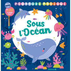 ISBN Peinture magique - Sous l'océan - Avec un pinceau et une palette de couleurs à chaque page ! : Le livre de Collectif, Collectif