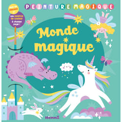 ISBN Peinture magique - Monde magique - Avec un pinceau et une palette de couleurs à chaque page ! : Le livre de Collectif, Collectif