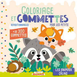 ISBN Mon P'tit Hemma - Coloriage et gommettes pour les petits - Les animaux câlins - + de 300 gommettes repositionnables : Le livre de Carotte et Compagnie, Collectif