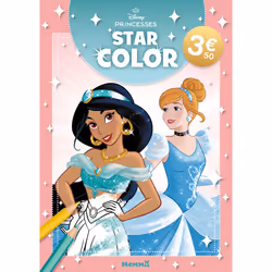 ISBN Disney Princesses - Star Color (Cendrillon et Jasmine) : Le livre de Collectif, 64 pages