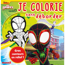 ISBN Marvel Spidey et ses amis extraordinaires - Je colorie sans déborder (Miles Morales) : Le livre de Collectif