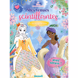 ISBN Disney Princesses - Mes tenues scintillantes - Coup de coeur créations - Le bal des Princesses - Avec strass : Le livre ...