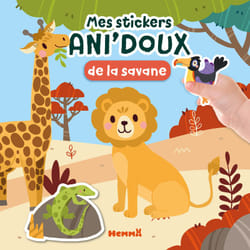 ISBN Mes stickers Ani'doux de la savane : Le livre de Mad Pillow, Collectif
