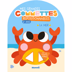 ISBN Mes grandes gommettes repositionnables - 2 ans - La mer : Le livre de Vanessa Vautier, Collectif, 24 pages