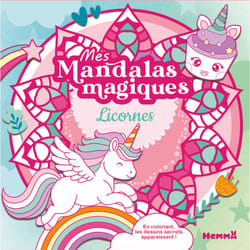 ISBN Mes mandalas magiques - Licornes - En coloriant, les dessins secrets apparaissent ! : Le livre de Collectif, Collectif