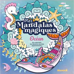 ISBN Mes mandalas magiques - Océan - En coloriant, les dessins secrets apparaissent ! : Le livre de Collectif, Collectif