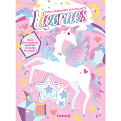 ISBN Mes coloriages scintillants - Licornes - Avec des contours pailletés à toutes les pages ! : Le livre de Collectif, Collectif