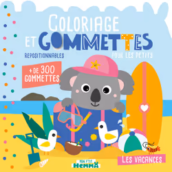 ISBN Mon P'tit Hemma - Coloriage et gommettes pour les petits - Les vacances - + de 300 gommettes repositionnables : Le livre ...