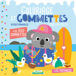 ISBN Mon P'tit Hemma - Coloriage et gommettes pour les petits - Les vacances - + de 300 gommettes repositionnables : Le livre de Carotte et Compagnie, Collectif