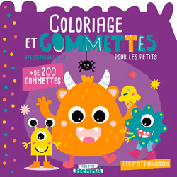 ISBN Mon P'tit Hemma - Coloriage et gommettes pour les petits - Les p'tits monstres : Le livre de Carotte et Compagnie, Colle ...