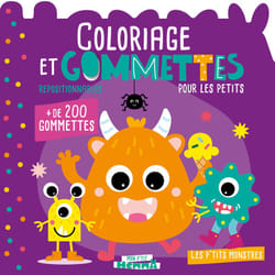 ISBN Mon P'tit Hemma - Coloriage et gommettes pour les petits - Les p'tits monstres : Le livre de Carotte et Compagnie, Collectif