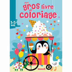 ISBN Mon gros livre de coloriage (Pengouin glacier) : Le livre de Collectif, 192 pages
