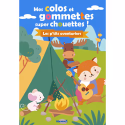 ISBN Mes colos et gommettes super chouettes ! Les p'tits aventuriers : Le livre de Collectif, Collectif, 28 pages