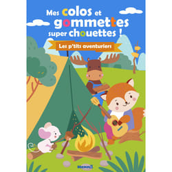 ISBN Mes colos et gommettes super chouettes ! Les p'tits aventuriers : Le livre de Collectif, Collectif
