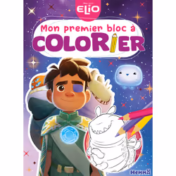 ISBN Disney Pixar Elio - Mon premier bloc à colorier : Le livre de Collectif, 96 pages