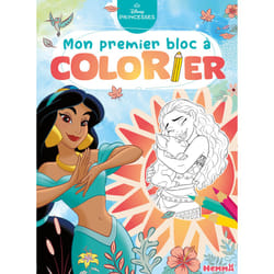 ISBN Disney Princesses - Mon premier bloc à colorier (Jasmine et Vaiana) : Le livre de Collectif