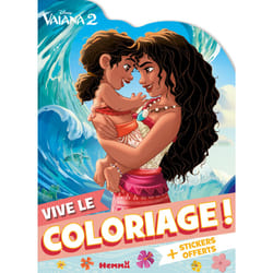 ISBN Disney Vaiana 2 - Vive le coloriage ! (Vaiana et sa soeur) - + stickers offerts : Le livre de Collectif